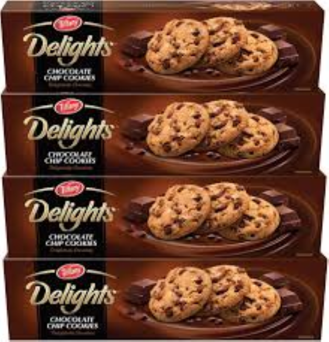 TIFFANY DELIGHT CHOC CHIP COOKIES 100G 2+1